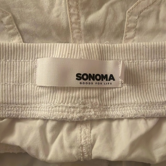 Sonoma White Cargo Shorts - Picture 5 of 5